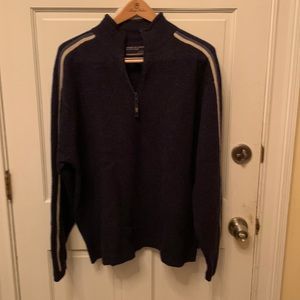 Men’s Navy Sweater with stripe